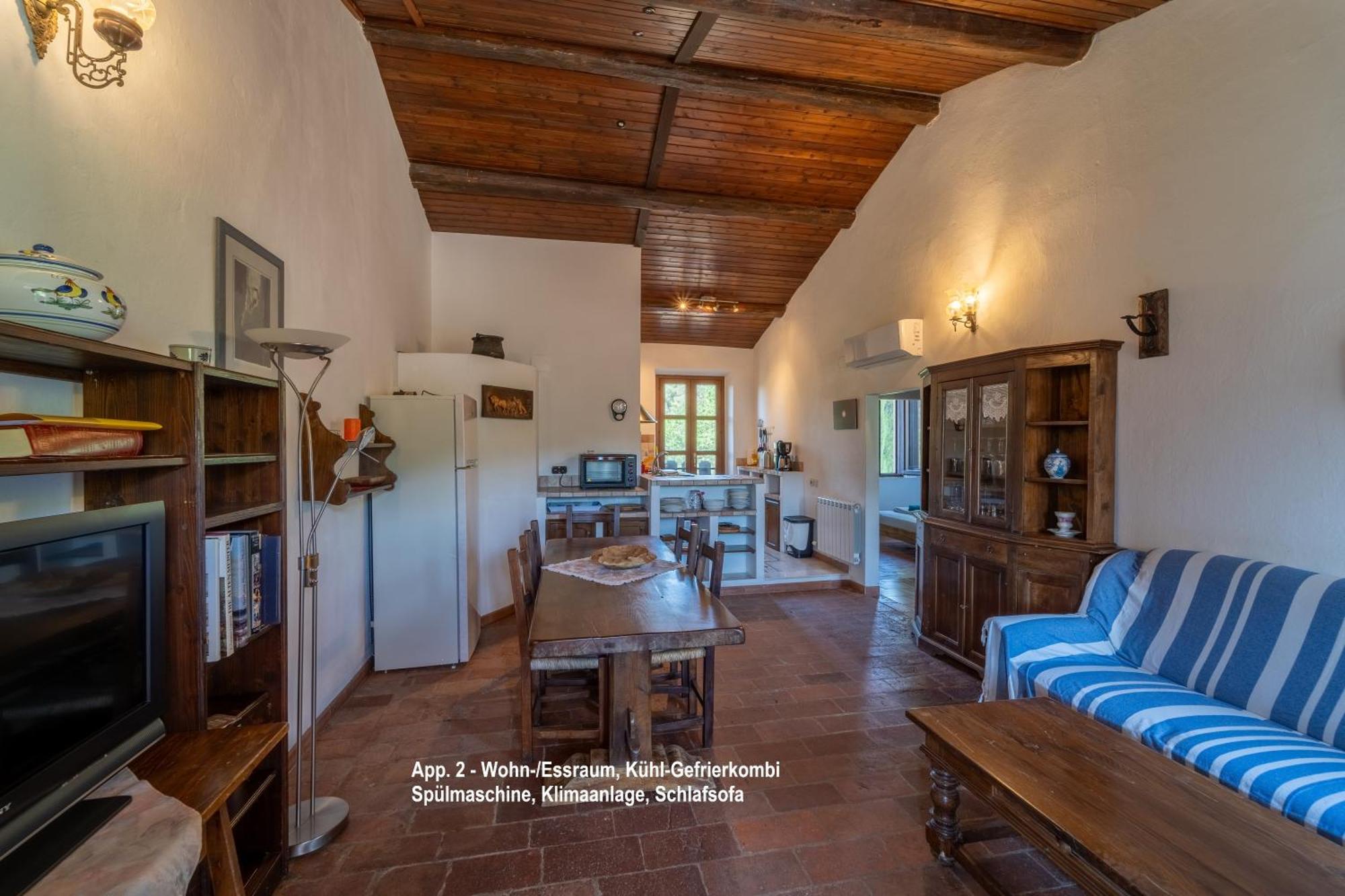帕尼卡莱Residenza Cerreto-Casalini公寓 外观 照片