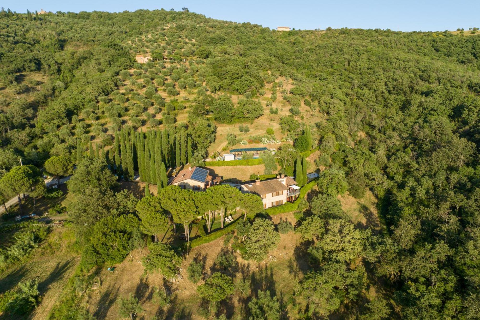 帕尼卡莱Residenza Cerreto-Casalini公寓 外观 照片